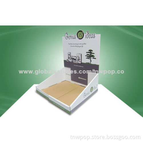 POP Cardboard Tabletop Display, Strong/Long Lasting/100% Eco-friendly Material/Shinny Printing